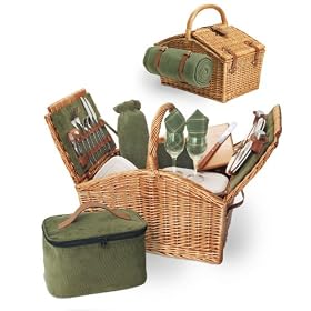 Picnic Time Somerset Picnic Basket, Service for 2