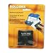 Rolodex One-Sheet Business Card 2-Hole Punch for 2.25 x 4 Inches Card Files, Plastic, Black (67699)
