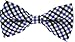 Tok Tok Designs® Handmade Men Bow Ties - B129 (TC Cotton Fabric)