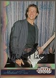 Michael Pare' 2007 Donruss Americana Private Signings Authentic Autograph Card # 48 Serial Numbered # 879/1250