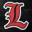 Louisville Cardinals ''L'' Logo NCAA Car Magnet