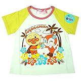 アンパンマン 天竺 ハイビスカス 半袖Ｔシャツ イエロー◇95cm