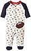 BON BEBE Baby Boys' Snap Front Footed Coverall