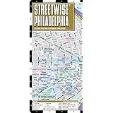 streetwise philadelphia map laminated city center street map of philadelphia pa folding pocket size travel