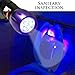 UV LED Ultraviolet Blacklight Emergency Flashlight for Scorpions, Urine, Counterfeit, Stains, Germicidal, Auto Leaks, Hunting, Antiques, Forensics, Camping and more. Finds the Invisible and Makes It Known.