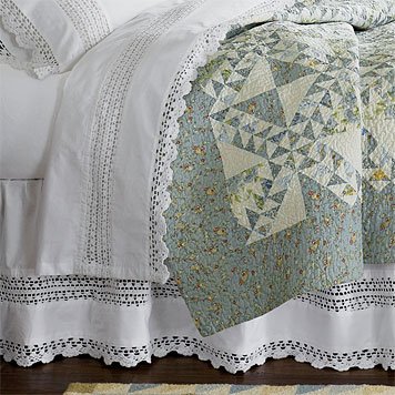 Orvis Crochet Bedskirt