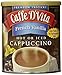 Caffe D’Vita French Vanilla Cappuccino Mix - Instant Cappuccino Mix, French Vanilla Instant Coffee, Gluten Free, No Cholesterol, No Hydrogenated Oils, 99% Caffeine Free - 16 Oz Can, 6-Pack