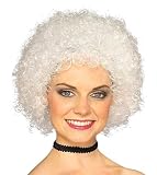 White Afro Wig