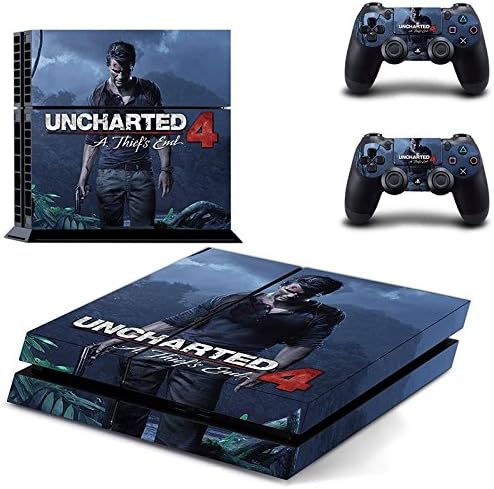PS4 Uncharted 4 thieves dead end Vinyl Skin Decal Cover for Playstation 4 System Console and Controllers