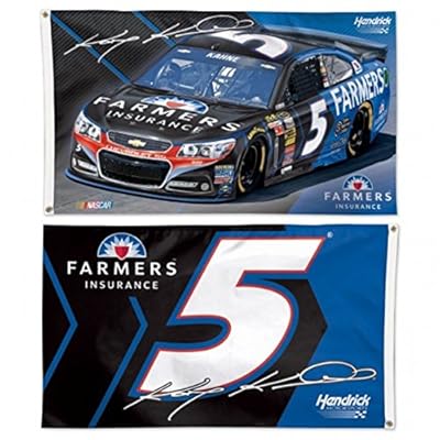 Kasey Kahne Official NASCAR 3ftx5ft Banner Flag by Wincraft