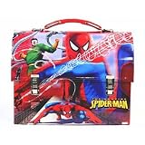 Spider-Man Spiderman Vs. Doctor Octopus Red Kids Metal Tin Lunch Box