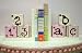New Arrivals ABC, 123 Bookends, Pink/Chocolate