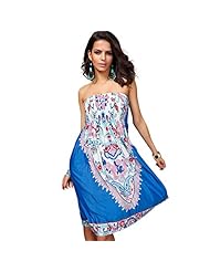 Plus Size Sexy Summer Polyester/Spandex Knee Length  Dress