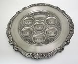 Gloria's Gifts Pewter Passover Plate