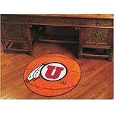 29 Round Utah Utes Basketball Mat