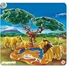 Playmobil - 4830 - Figurine - Animaux - Famille de Lions avec Singes