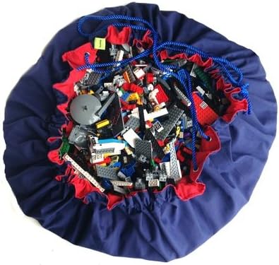 Lego Bag And Playmat In One - 120cm Diameter