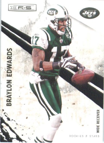 2010 Panini Rookies and Stars #100 Braylon Edwards - New York Jets (Football Cards)