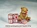 Cherished Teddies I Love Bears Bear with Love Letters