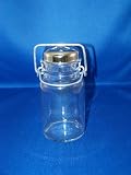 51l%2BBEw9odL. SL160  Reed Diffuser Bottle with Wire Bail & Form and Chrome Cap, 1 Jar each.