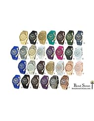 Wholesale Lot of 6 Pcs Geneva Michael Kors Inspired Bracelet Watch - 9158
