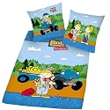 Herding 4462 30 050 Bettw&Atilde;&curren;sche "Bob der Baumeister", (Kids Best), Gr&Atilde;&para;&Atilde;Ye: 80/80 - 135/200 cm, Material: 100 % Baumwolle, (Linon)