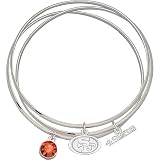 LogoArt San Francisco 49ers Crystal Bracelet