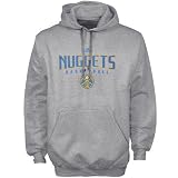 NBA adidas Denver Nuggets Ash Absolute Hoody Sweatshirt (X-Large)