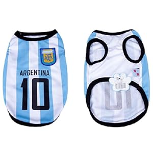 2014 FIFA World Cup Football Soccer Pet Dog Mesh Vest T-shirt Jerseys Breathable Argentina M Size 2014 FIFA World Cup Football Soccer Pet Dog Mesh Vest T-shirt Jerseys Breathable Argentina M Size