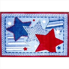 Fun Rugs TSC-221 3958 Supreme Denim Dreams Novelty Rug Size: 3'3'' x 4'10''