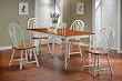 Buttermilk/Oak Dining Set By Coaster Furniture