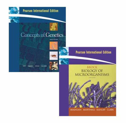 City Travel Guides Discounted  Books : Concepts of Genetics: AND Brock Biology of Microorganisms