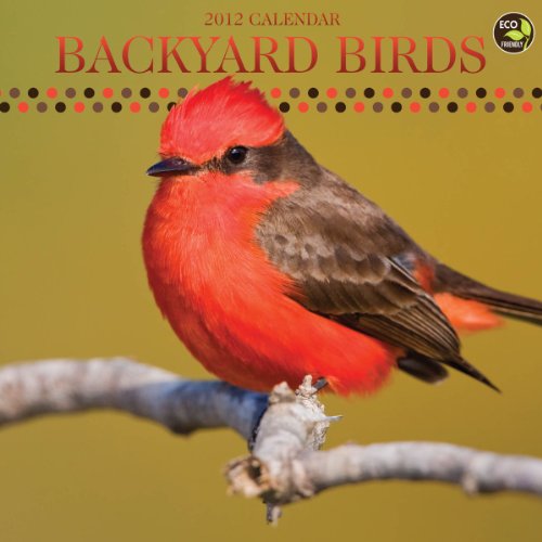 2012 Backyard Birds Mini Calendar