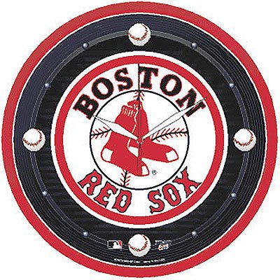 Boston Red Sox MLB Round Wall Clock by Wincraft