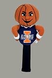 Illinois Fighting Illini Collegiate Mascot Plush Fur Golf Club Head Cover from Datrek International