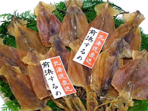 【北海道産 天日干し朝獲りするめ10枚】