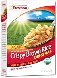 Erewhon Crispy Brown Rice Cereal, Organic, 10-Ounce Boxes (Pack of 6)