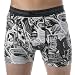 Die Vans Boxershorts hat vorne einen Knopfverschlu� und den Vans Schriftzug rundum auf dem Gummibund