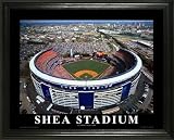 New York Mets - Old Shea Stadium Aerial - Lg - Framed Poster Print