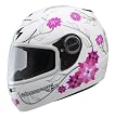 Scorpion EXO-700 Black Dahlia Matte White XX-Large Full Face Helmet