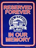 New York METS MLB Shea Stadium Memory Sign New