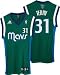 Jason Terry Jersey: adidas Green Replica #31 Dallas Mavericks Jersey