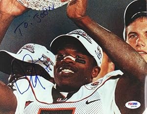 Andre Johnson Autographed/Hand Signed 8x10 Photo Miami To John PSA/DNA #Q96188