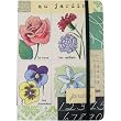Cavallini Au Jardin - Floral Botanic Notebook with Elastic Closure
