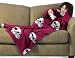 Arizona Cardinals Youth Comfy Throw Blanket with Sleeves