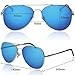 EyeSun Aviator Sunglasses Polarized Outdoor Eyeglasses Uv400 with Eyeglass Case