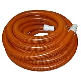 Buy 2 x 50' Orange Black I-Helix Commercial TM Vacuum Hose with White Cuffs