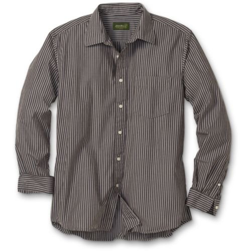Legend Wash Long-Sleeve Patterned Poplin Shirt