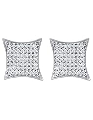 0.33CTW DIAMOND MICRO PAVE EARRING