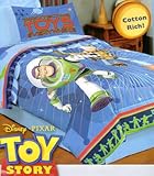TOY STORY TWIN BEDDING SET, Comforter, Pillowcase, NEW DISNEY, BUZZ LIGHTYE ....